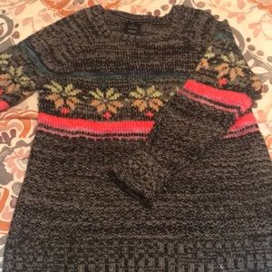 Size large snowflake American Eagle sweater